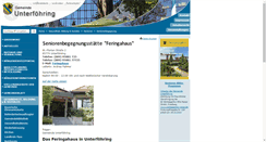 Desktop Screenshot of feringahaus.unterfoehring.de